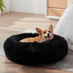 WESTERN HOME WH Calming Anti-Anxiety Donut Dog & Cat Bed, Warming Cozy Soft - Image 4