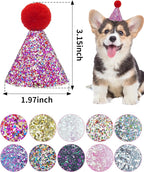PET SHOW 10 Pack Mini Small Dog Hats - Image 2