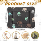 Tuanse 4 Pack Ultra Soft Dog Cat Bed Mat Small Animal Guinea Pig Bed - Image 2