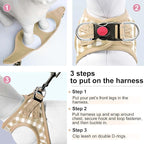 Dog Harness Step-in Breathable Puppy Cat Dog Vest Harnesses - Image 6