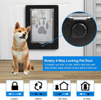 CEESC Dog Door for Pets Up to 20lb, Weatherproof Pet Door for Cats and Dogs - Image 4