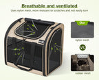 Pecute Cat Backpack with Widened Interior Space, Upgraded Dog Backpack Carrier - Image 6