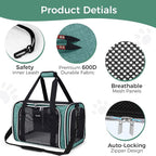 BAGLHER Pet Travel Carrier, Cat Carriers Dog Carrier - Image 3