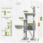 Cat Tree for Indoor Cats, Cat Tower - Image 7