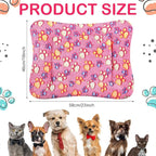 Tuanse 4 Pack Ultra Soft Dog Cat Bed Mat Small Animal Guinea Pig Bed - Image 2