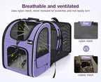 Pecute Cat Backpack Carrier Expandable, Pet Backpack - Image 5