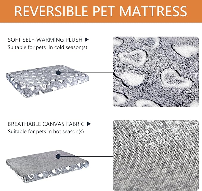 VANKEAN Reversible Cool and Warm Dog Bed Mat - Image 3
