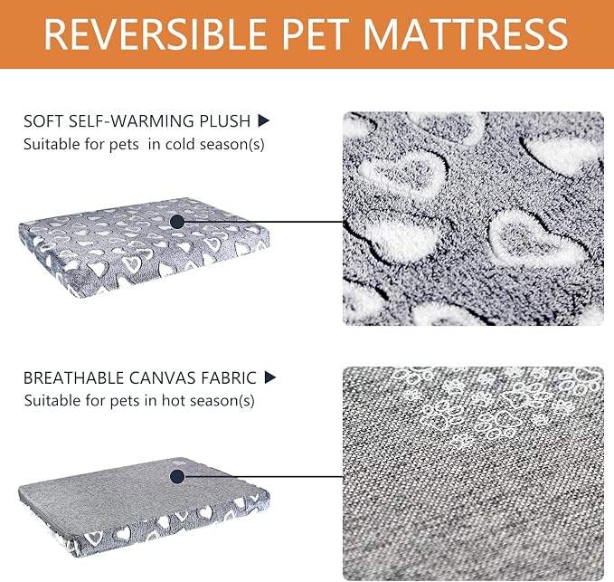 VANKEAN Stylish Dog Bed for Crate - Image 3