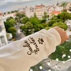 LOVELYPOD Custom Embroidered Dog Mom Sweatshirt - Image 3