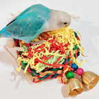 Parakeet Toys, Natural Sola Balls and Shredding Hanging Chewing Toy, Bird Toys - Image 11