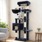 Cat Tree for Indoor Cats, 55.1 inch Cat Tower - Image 8