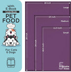 Dog Food Mat - Raised Edges Dogs Mat - Image 2