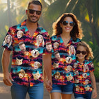Custom Hawaiian Shirt with Face Photo Picture - Image 2
