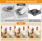 Chicken Rooster Dog Cat Food Mat - Image 3