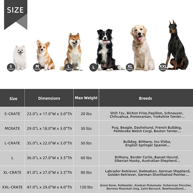 Dog Bed Large Sized Dogs, Orthopedic Flannel Pet Bed - Image 7