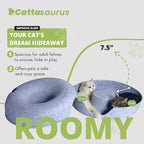 Cattasaurus Peekaboo Cat Cave Donut - Image 6