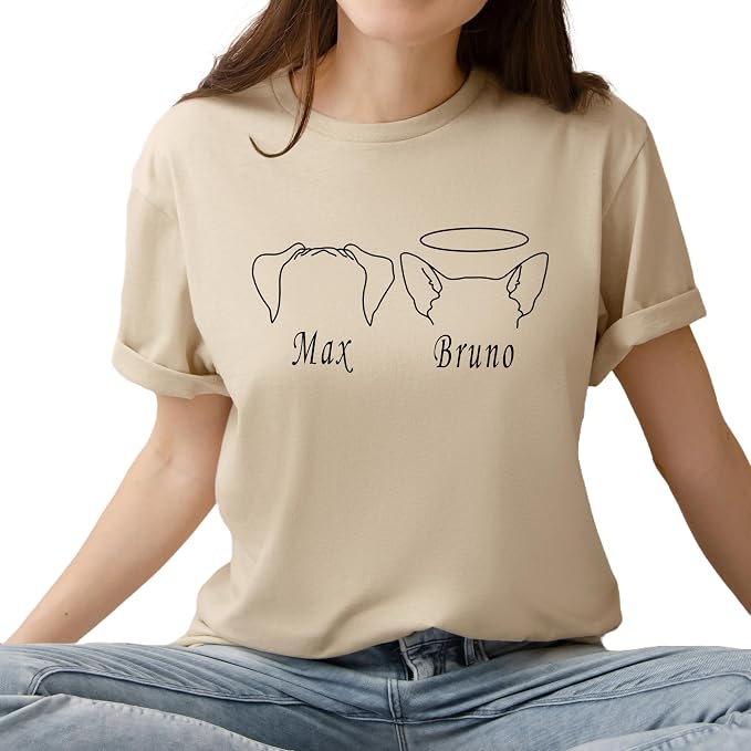 Custom Dog Mom Shirt for Women Pet Ears Sweatshirt - Image 9