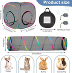 Outdoor Cat Enclosures Portable Cats Tunnel - Image 8