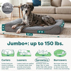 Furhaven Orthopedic Dog Bed for Large Dogs w/ Removable Washable Cover - Image 3