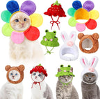 Weewooday 5 Pieces Cat Costume Bunny Hat Outfit by Weewooday