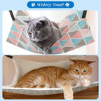 Jetec 2 Pack Cat Hammock for Cage, Catio Accessories Reversible Soft Cats Bed - Image 3