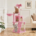 Yaheetech Cat Tree Tower for Indoor Kitten, Pet Furniture - Image 2
