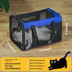 Cat Carrier Bag, Soft-Sided Pet Carriers - Image 2
