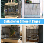Large Bird Cage Seed Catcher 31 x 118 inches Adjustable Soft Airy Skirt Guard - Image 5