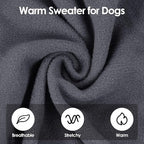 SUNFURA Hair Sticky Cat Clothes, Cat Sweater - Image 2