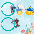 2 pcs Betta Ring Enrichment Toys by HomedyCrafts