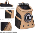 LOLLIMEOW Large Pet Carrier Backpack, Bubble Backpack Carrier - Image 3