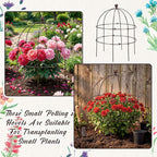 BreezeHug 3 Pack 24 H Peony Cage Climbing Plant Trellis Bird Cage Plant Support - Image 4