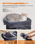 Feandrea Cat Tree, 26.4-Inch Cat Tower, Plush Condo - Image 3