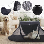 X-ZONE PET Outdoor Cat Tent, Pop Up Cat Playpen, Pet Enclosure Suitable Birds - Image 3