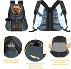 WOYYHO Pet Dog Carrier Backpack Small Dog Front Backpack Ventilated Mesh Dog - Image 3