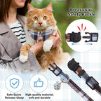 Cat Collar with Bells Breakaway, Shirt Cat Collar - Image 4