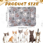 Tuanse 4 Pack Ultra Soft Dog Cat Bed Mat Small Animal Guinea Pig Bed - Image 2