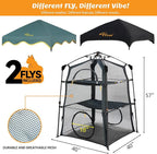 Instant 3-Tier Cat Catio Tent - Image 2