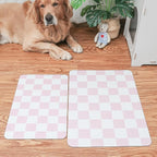 Ralxion Checkered Dog Feeding Mat, Absorbent Mats - Image 2
