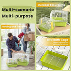 Small Bird cage, Travel Cage for Birds and Small Animals, Parakeet cage - Image 6