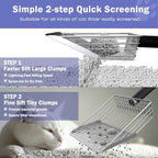 Metal Cat Litter Scooper Kit - Image 4