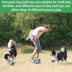 QDAN 2 PCS Dog Toys Soccer Ball Set - Image 9