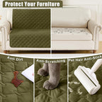 Smiry Waterproof Dog Bed Cover Blanket, Soft Reversible Pet Blanket, Washable - Image 4
