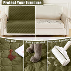 Smiry Waterproof Dog Bed Cover Blanket, Soft Reversible Pet Blanket, Washable - Image 4