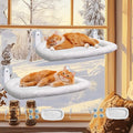 L&W BROS. 2PC Cat Window Perch Cushion Bed Cat Hammock by LWBROS