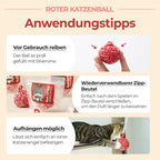 JAYU PET Red Cat Ball - Image 9