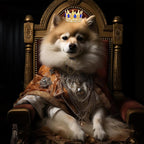 Abbylike Pet Rhinestone King Crown, Queen Crown - Image 5