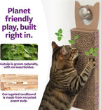 SmartyKat Scratch Up Corrugated Hanging Cat Scratcher, Catnip Infusion - Image 5
