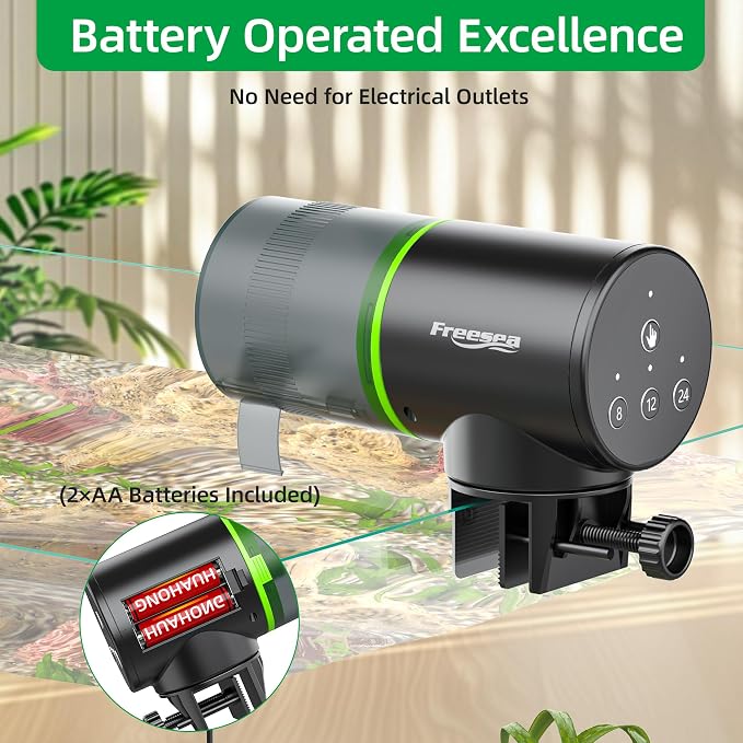 FREESEA Automatic Fish Feeder for Aquarium: Auto Fish Food Dispenser - Image 7