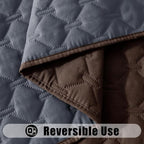 Smiry Waterproof Dog Bed Cover Blanket, Soft Reversible Pet Blanket, Washable - Image 3